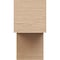 Ekena Millwork 2in. W x 4in. H x 20in. L Chapel Hill Woodgrain TimberThane Rafter Tail, Primed Tan RFTUR02X04X20CHPRCPR - alternate 2